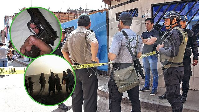 Tres sicarios asesinan a joven padre frente a niños en el Callao 