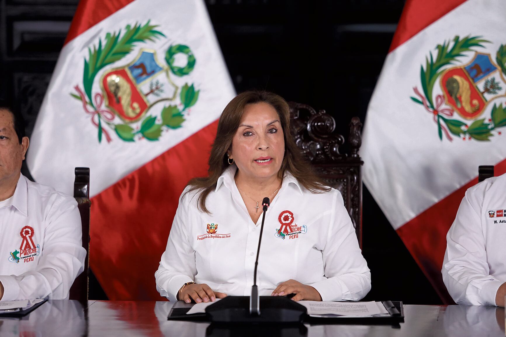 Dina Boluarte quiere que le pregunten lo que ella desea, no sobre lo que el país espera conocer.