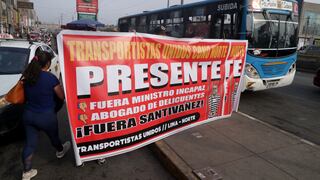 Paro de transportistas: Evalúan realizar nueva protesta a fines de marzo