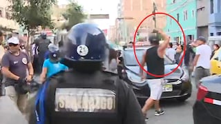 La Victoria: enfrentamiento entre ambulantes y policías durante operativo en Gamarra | VIDEO