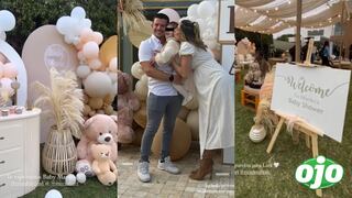 Korina Rivadeneira y Mario Hart celebran el baby shower de su hijo, Mario Jr. | VIDEO