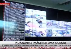 Distritos limeños a ciegas con cámaras inoperativas y líneas que ya no existen