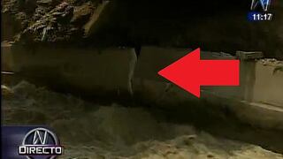 ​Puente Dueñas a punto de colapsar y estas imágenes lo comprueban (VIDEO)