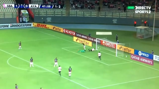 Sport Boys celebra: Alexis Blanco anotó el 2-0 sobre Ayacucho FC en la Sudamericana | VIDEO