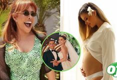 Magaly cuestiona la rapidez con la que Brunella se embarazó de Richard Acuña: “Muy sospechoso”