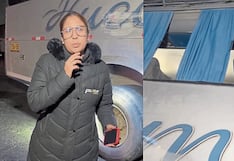 Cantante Azucena Calvay “La Reina de las Despechadas”, sufre accidente en bus con sus músicos