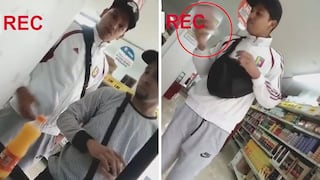 Extranjeros son descubiertos robando en tienda, pero cajero los deja ir (VIDEO)