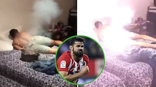 Diego Costa y su cruel broma a su hermano: lo despierta reventando cohetes (VIDEO)