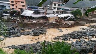 Ecuador: Al menos cuatro muertos y 300 afectados por desbordamiento de río