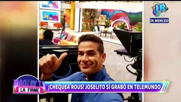 OJO | Joselito Carrera graba novela en Televisa sin alardear en redes sociales | VIDEO