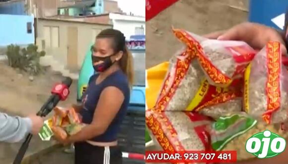 Joven venezolana lleva ayuda | diario OJO