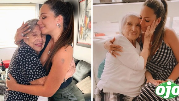 Melissa Klug adelanta el Día de las Madre y sorprende a su abuelita Angelita | OJO
