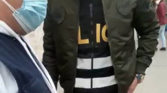 Capturan a falso fiscal en el Cercado de Lima (video PNP)