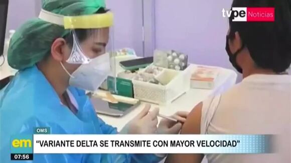 Coronavirus: OMS advierte que la variante delta se transmite con mayor velocidad