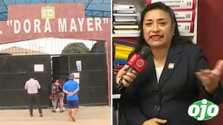 Directora de colegio ‘Dora Mayer’ afirma que supuesto alumno que amenazó con tiroteo siente que “se le pasó la mano con la broma”