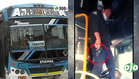 DIARIO OJO | Chofer con arma