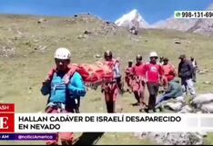 Huaraz: turista israelí es hallado sin vida tras 28 días de búsqueda en la Cordillera Huayhuash (VIDEO)