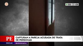 Capturan a pareja de ecuatorianos implicados en caso de trata de personas en Los Olivos (VIDEO)