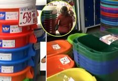 Vecinos se preparan ante próximo corte de agua y compran recipientes en Villa El Salvador (VIDEO)