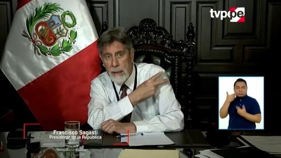 Francisco Sagasti anuncia que se vacunará - diario ojo