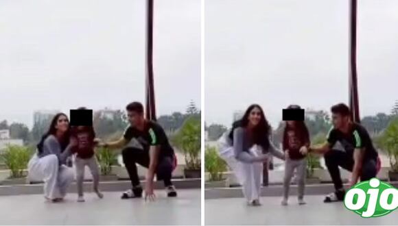 Melissa Paredes y Rodrigo ‘Gato’ Cuba: ¿A quién eligió su hija durante challege de Tik Tok? | ojo