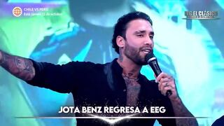 Jota Benz regresó a Esto es Guerra tras superar lesión en la rodilla: “pisar esta casa que me vio nacer, es un miedo que estoy venciendo”