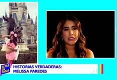 Melissa Paredes entre lágrimas al recordar separación de su hija: “es un triste recuerdo”