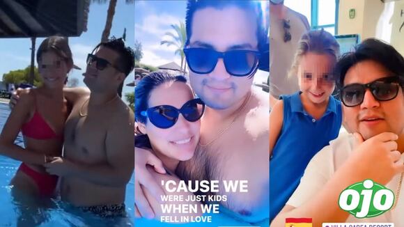 Deyvis Orosco y su novia viajaron a España - diario OJO