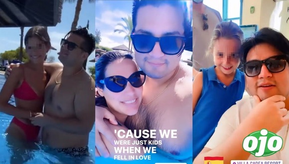 Deyvis Orosco y su novia viajaron a España - diario OJO