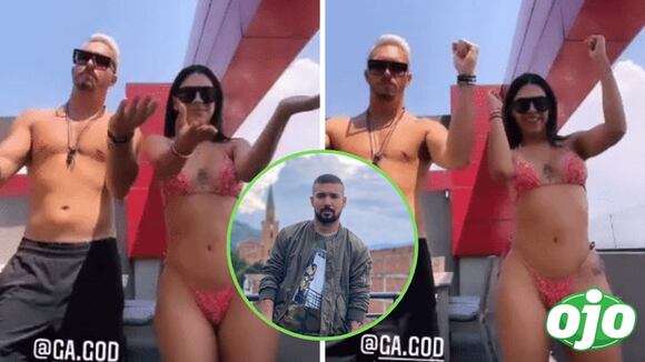 Tefi Valenzuela y Luka Lah se suman al challenge “No lo esperaba” de Ezio Oliva | OJO