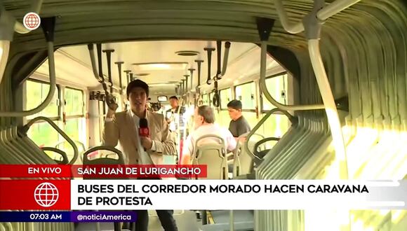 Corredor morado: Declaraciones de Gerardo Hermoza