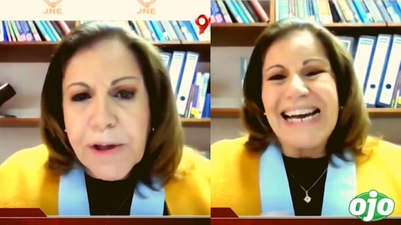 Lourdes Flores en audiencia JNE | DIARIO OJO