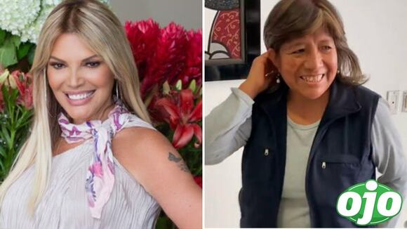 Jessica Newton en shock con vestuario de su trabajadora | OJO