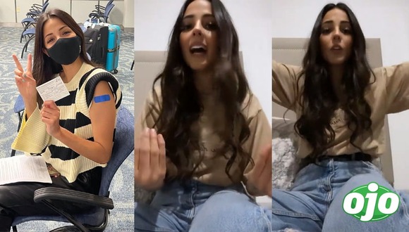 Instagram - Luciana Fuster contó que se vacunó en Estados Unidos - diario OJO