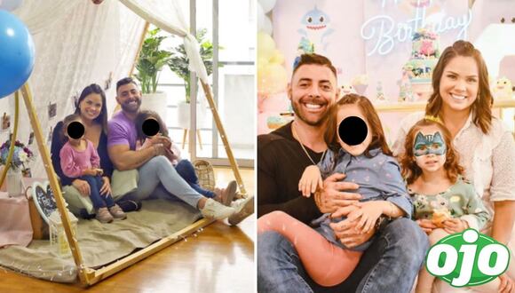 Sebastián Lizarzaburu se divierte con las hijas de Andrea San Martin | OJO