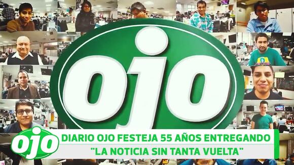 Diario OJO cumple 55 años al servicio de las familias peruanas