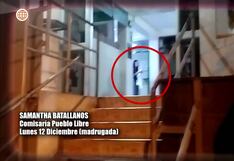 Samantha Batallanos: Imágenes de su denuncia contra Jonathan Maicelo en la comisaría de Pueblo Libre (VIDEO)