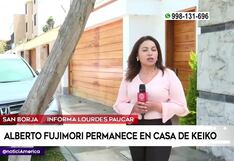 Keiko Fujimori sobre estado de salud de su padre: “Está estable, tomando sus medicamentos” (VIDEO)