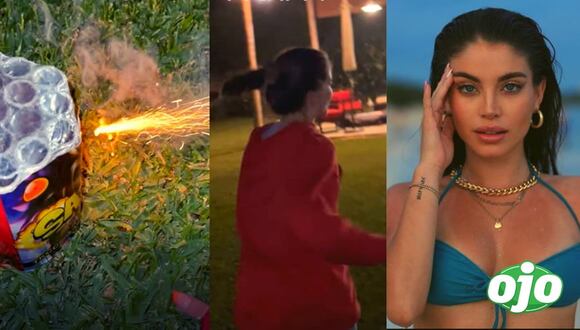 diario OJO | Flavia Laos celebra Año Nuevo