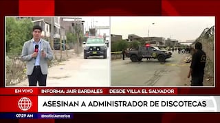 Administrador de discotecas es asesinado de 10 balazos en la cabeza en Villa El Salvador (VIDEO)