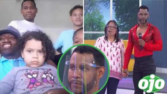 Edson Dávila ‘Giselo’ se emociona tras presentar a su familia en TV | Diario OJO