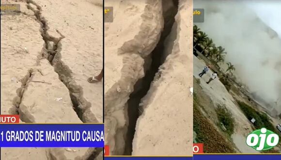 DIARIO OJO | Sismo en Piura dejan grietas