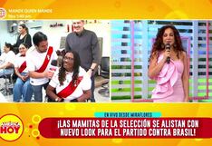 Luis Advíncula: Madre del futbolista se molesta con Janet Barboza por preguntarle por la novia de su hijo (VIDEO)