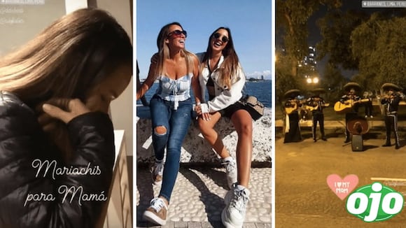 Alessadra Fuller le lleva mariachis a su mami por su día | OJO