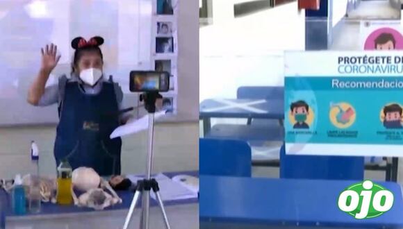 Colegios se preparan para eventual regreso a las clases presenciales - diario ojo