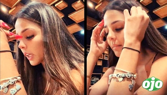 diario OJO | Luciana Fuster se molesta con usuarios en LIVE