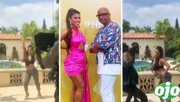 Sergio George filtra primeras imágenes del nuevo videoclip de Yahaira Plasencia | OJO