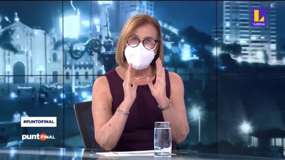 Mónica Delta afirma que ahora entrevistará con mascarilla | VIDEO