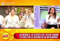 Psicóloga de América Hoy sobre boda de Estrella Torres: “ella está cumpliendo un sueño de casarse, pero él no”