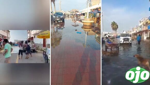 Paracas: Se salió el mar en playa “El Chaco” | OJO